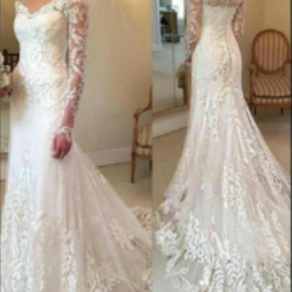 Wedding dress size 18